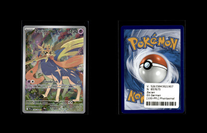 Zacian - Fatale Flammen #100 [Selten, Illustration]