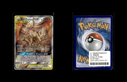Arceus & Dialga & Palkia GX  - Cosmic Eclipse #221 [Ultra Rare]
