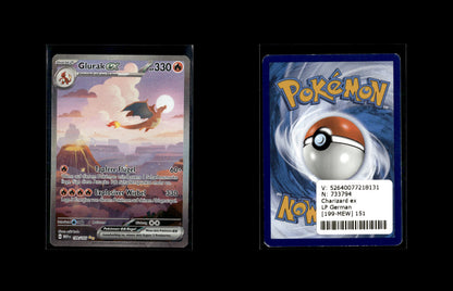 Glurak ex  - 151 (MEW) #199 [Special Illustration Rare]