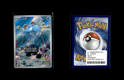 Marill  - Paldea Evolved #204 [Illustration Rare]