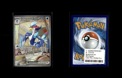 Quaquaval ex - Paldea Evolved #260 [Special Illustration Rare]