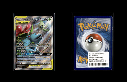 Celebi & Venusaur GX  - SM Black Star Promos #167 [Promo]