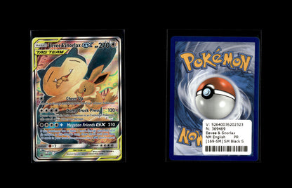 Eevee & Snorlax GX  - SM Black Star Promos #169 [Promo]