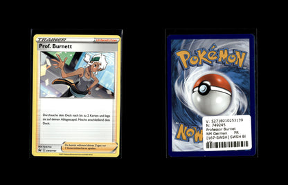 Professor Burnet - SWSH Black Star Promos #167 [Promo]