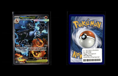 Mega Charizard X ex - Phantasmal Flames #125 [Special Illustration Rare]