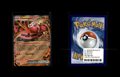 Oricorio ex - Phantasmal Flames #18 [Double Rare]