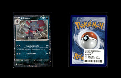 Weavile - MEP Black Star Promos #21 [Promo]
