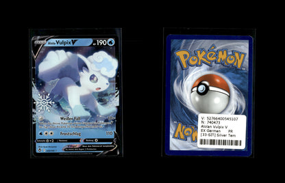 Alolan Vulpix V - Silver Tempest #33 [Promo]