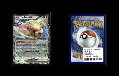 Pidgeot ex - Obsidian Flames #164 [Double Rare]