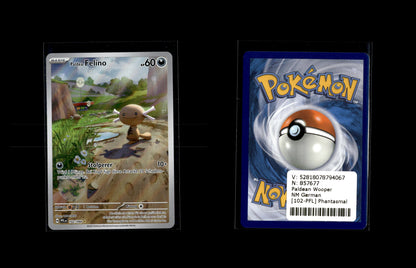 Paldean Wooper - Phantasmal Flames #102 [Illustration Rare]