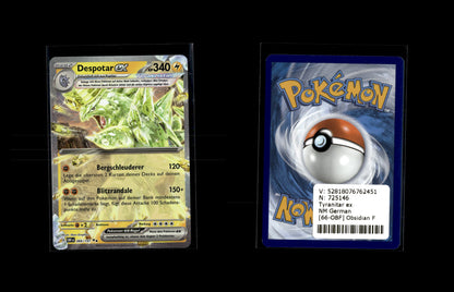 Tyranitar ex - Obsidian Flames #66 [Double Rare]