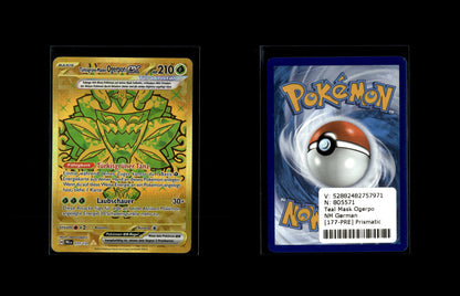 Teal Mask Ogerpon ex - Prismatic Evolutions #177 [Secret Rare]