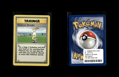 Pokémon Breeder - Base Set #76 [Rare]