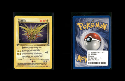 Zapdos - Fossil #30 [Selten]