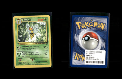 Beedrill - Base Set 2 #21 [Rare]