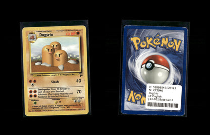 Dugtrio - Base Set 2 #23 [Rare]