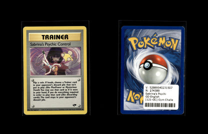 Sabrina's Psychic Control - Gym Challenge #121 [Uncommon]
