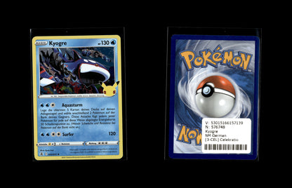 Kyogre - Celebrations #3 [Holo Rare]