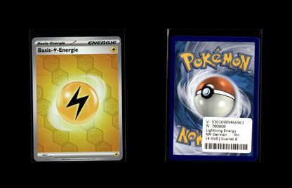 Lightning Energy - Scarlet & Violet Energies #4 [Fixed]