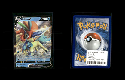 Keldeo V - Schwert & Schild #53 [Holografisch Selten V]