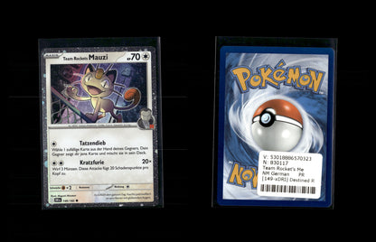 Team Rocket's Meowth - Destined Rivals: Additionals #149 [Promo]