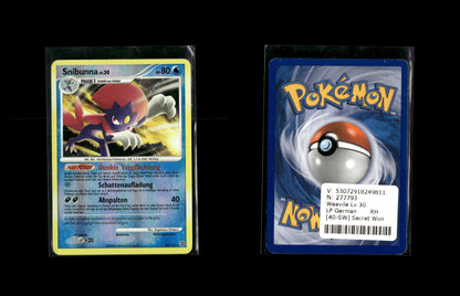 Weavile Lv.30 - Secret Wonders #40 [Rare]