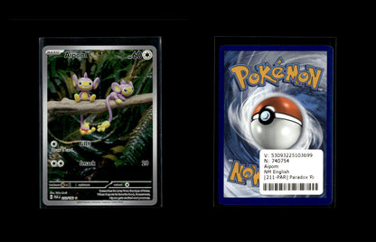 Aipom - Paradox Rift #211 [Illustration Rare]
