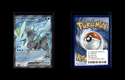 Kyurem-ex - Schwarze Blitze #157 [Ultra Selten]