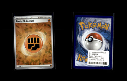 Basic Fighting Energy - Scarlet & Violet Energies #14 [Fixed]