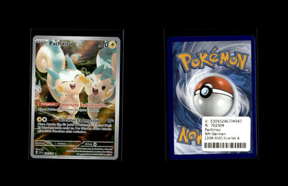Pachirisu - Karmesin & Purpur #208 [Selten, Illustration]