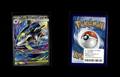 Mega Sharpedo ex - Phantasmal Flames #127 [Special Illustration Rare]