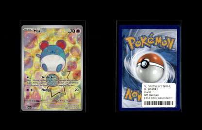 Marill - Erhabene Helden #232 [Selten, Illustration]