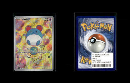 Marill - Erhabene Helden #232 [Selten, Illustration]