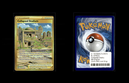 Collapsed Stadium - Lost Origin #215 [Secret Rare]
