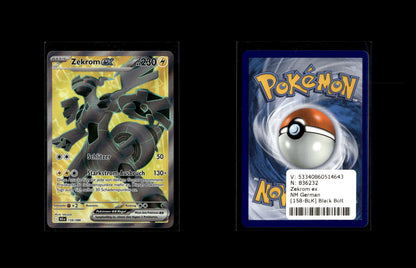Zekrom ex - Black Bolt #158 [Ultra Rare]