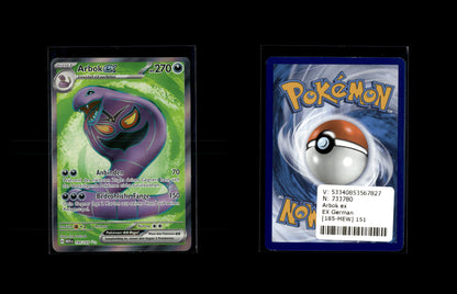 Arbok-ex - 151 #185 [Ultra Selten]