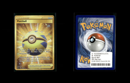 Quick Ball - Sword & Shield #216 [Secret Rare]