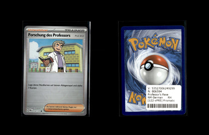 Professor's Research - Professor Oak - Prismatic Evolutions: Additionals #122 [Common]