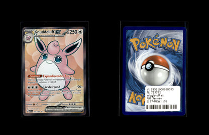 Wigglytuff ex - 151 (MEW) #187 [Ultra Rare]