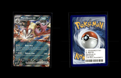 Mandibuzz ex - Ascended Heroes #139 [Double Rare]
