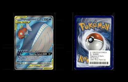 Karpador & Wailord GX - Teams Sind Trumpf #160 [Ultra Selten]