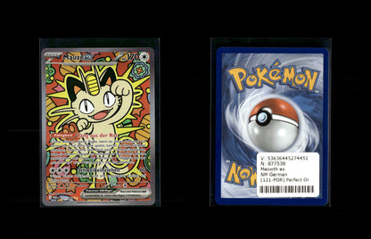 Meowth ex - Perfect Order #121 [Special Illustration Rare]