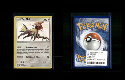 Type: Null - Hidden Fates #SV45 [Secret Rare]