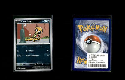 Scraggy - White Flare: Additionals #57 [Common]