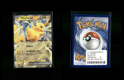 Pikachu ex - Paldea Evolved #63 [Promo]