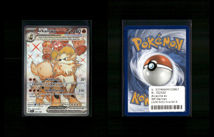 Arcanine ex - Scarlet & Violet #224 [Ultra Rare]
