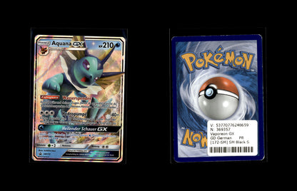 Vaporeon GX - SM Black Star Promos #172 [Promo]