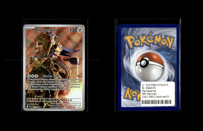 Zamazenta - Ewige Rivalen #201 [Selten, Illustration]