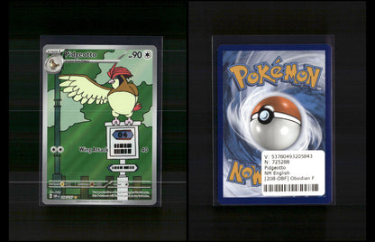 Pidgeotto - Obsidian Flames #208 [Illustration Rare]