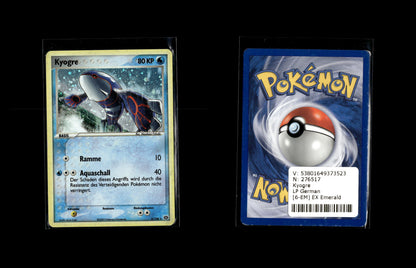 Kyogre - EX Smaragd #6 [Selten]